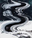 Christian Eisenberger, Untitled, 2017, acrylic on canvas; unframed