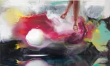 Franziska Maderthaner, Sing along painting, 2012, oil on canvas; unframed