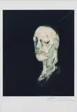 Francis Bacon, Mask mortuaire by William Blake