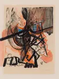 Grete Yppen, Untitled, mixed media on paper; framed