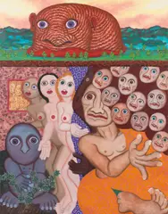 Robert Zeppel-Sperl, Untitled, 2002, oil on canvas; unframed