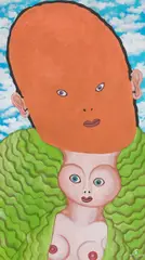 Untitled by Robert Zeppel-Sperl, 2004, oil on canvas; unframed, sold Dec 2022