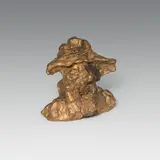 Alfred Hrdlicka, Wotan, 2001, bronze patinated