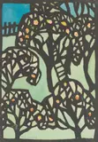 Franz von Zülow, Apple trees