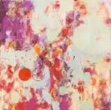 Andrea Bischof, Hubble, 2021, oil on canvas