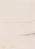 Hans Bischoffshausen, Untitled, 1978, graphite on paper; unframed