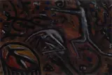 Erwin Bohatsch, Untitled, Acryl on paper; framed