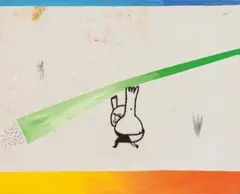 Mario Dalpra, Untitled, 2000, mixed media on canvas; unframed