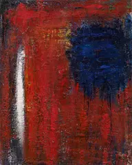 Peter Friedl, Die Frau vom See, 1987, oil on canvas; unframed