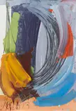 Joanna Gleich, Untitled, 2013, oil on paper; framed