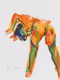 Alfred Kornberger, Untitled (mixed lot: 3 paper works)