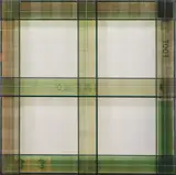Carter Potter, Untitled, film reels on stretcher
