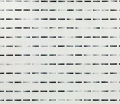 Esther Stocker, Untitled, 1999, acrylic on canvas; unframed