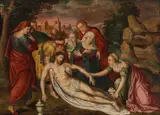 Maerten de Vos, The Entombment of Christ, c. 1600, oil on panel