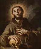 Francesco Solimena, Saint Francis meditating