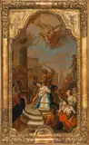 Joseph Adam von Mölk, Martyrdom of Saint Catherine, oil on canvas