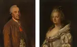 Johann Baptist Lampi the elder, Portrait of a man and a woman (pair), c. 1790, oil on canvas