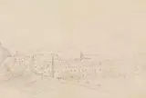 Markus Pernhart, Freudenhof, pencil on paper