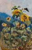 Marie Egner, Study of a sunflower
