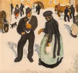 Alfons Walde, Sonntag in Tirol