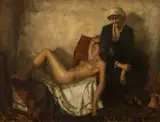 Karl Truppe, Sein und Vergehen, 1940, oil on canvas