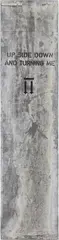 Upside Down And Turning Me by Martin Kippenberger, 1989, wood covered with lead; unframed, sold Jun 2022