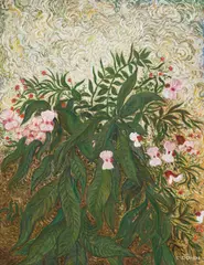 Untitled by Christoph Donin, oil on pressboard; framed, sold Jun 2022