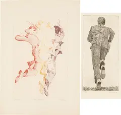 Robert Klemmer, Mixed lot: 2 prints, 1966, print; unframed