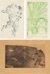 Robert Klemmer, Mixed lot: 3 prints, print; unframed
