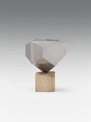 Josef Schagerl, Meteorite, 1975, steel, marble