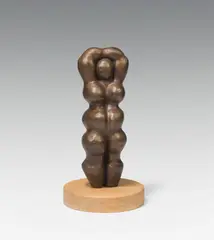 Rudolf Kedl, Small pagoda, 1960, bronze