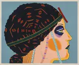 Kiki Kogelnik, Doctor's Wife, 1979, screen print; framed