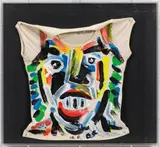 Otto Muehl, Painted garment (head)