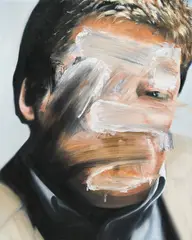 Thomas Riess, Model, 2018, oil on canvas; framed