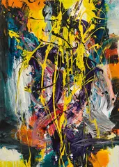 Eva Kaiser, Ariel, 2015, acrylic on canvas; unframed