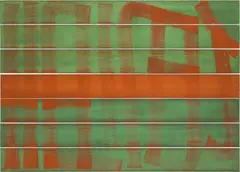 Claudia Hirtl, Untitled, "E 315 (within, without), 1992, tempera on canvas; unframed