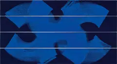 Claudia Hirtl, Untitled, "E 791 (Herz, Seele, Geist), 2009, tempera on canvas; unframed