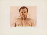 Arnulf Rainer, Übermalung, colour etching; unframed