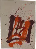 Markus Prachensky, Farnesina Dixie, 2006, lithograph; framed