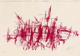 Markus Prachensky, St. Stefan, 1959, lithograph; framed