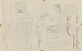Alfred Kubin, Studies, recto and verso