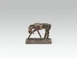 Horse scratching itself by Renée Sintenis, bronze, sold Apr 2022
