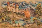 Franz von Zülow, Fairytale castle