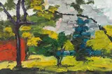 Karl Stark, Landscape with tree