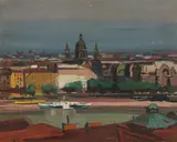 Josef Dobrowsky, View of Pest