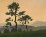 Felix Heuberger, Landscape with view of Klosterneuburg and Kahlenberg