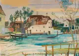 Otto Rudolf Schatz, Village by the water