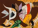 Herbert Bayer, Butterfly between mountains