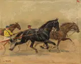 Carl Franz Bauer, Trotting race