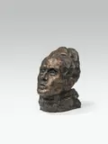 Egon Schiele, Self-portrait, 1980, bronze